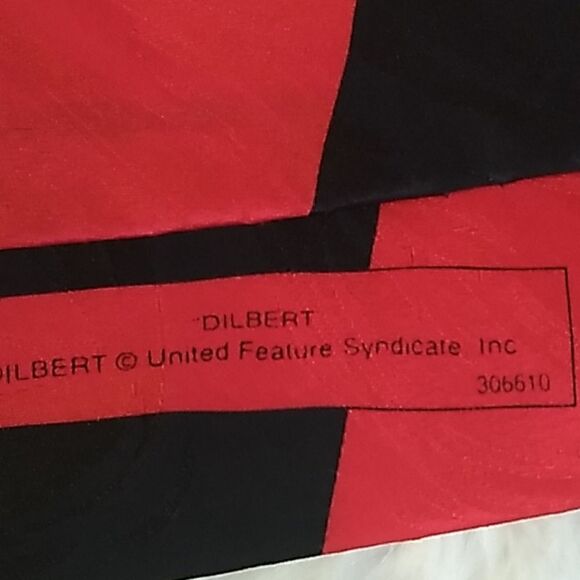 Dilbert Dogbert comic silk tie - Picture 10 of 14